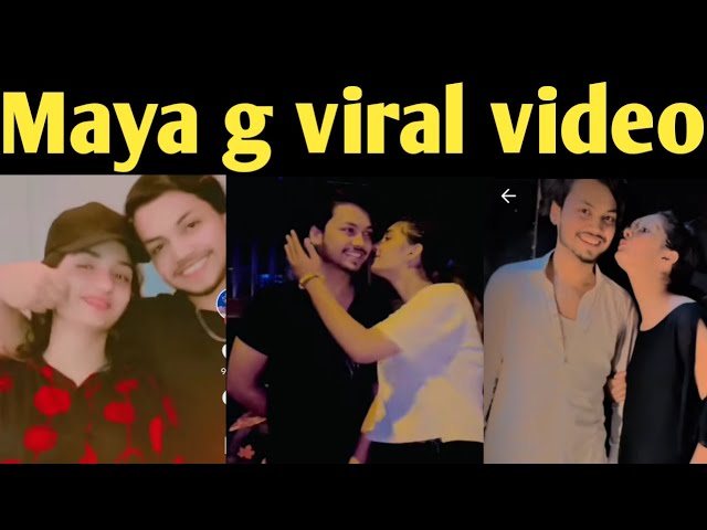 Maya G Viral Video 4 Mint 49 Second , Pakistani Tiktok Star Maya G Viral Video